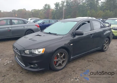 2008 Mitsubishi Lancer Evolution Mr z USA, uszkodzony, nr VIN JA3AW56V48U608464
